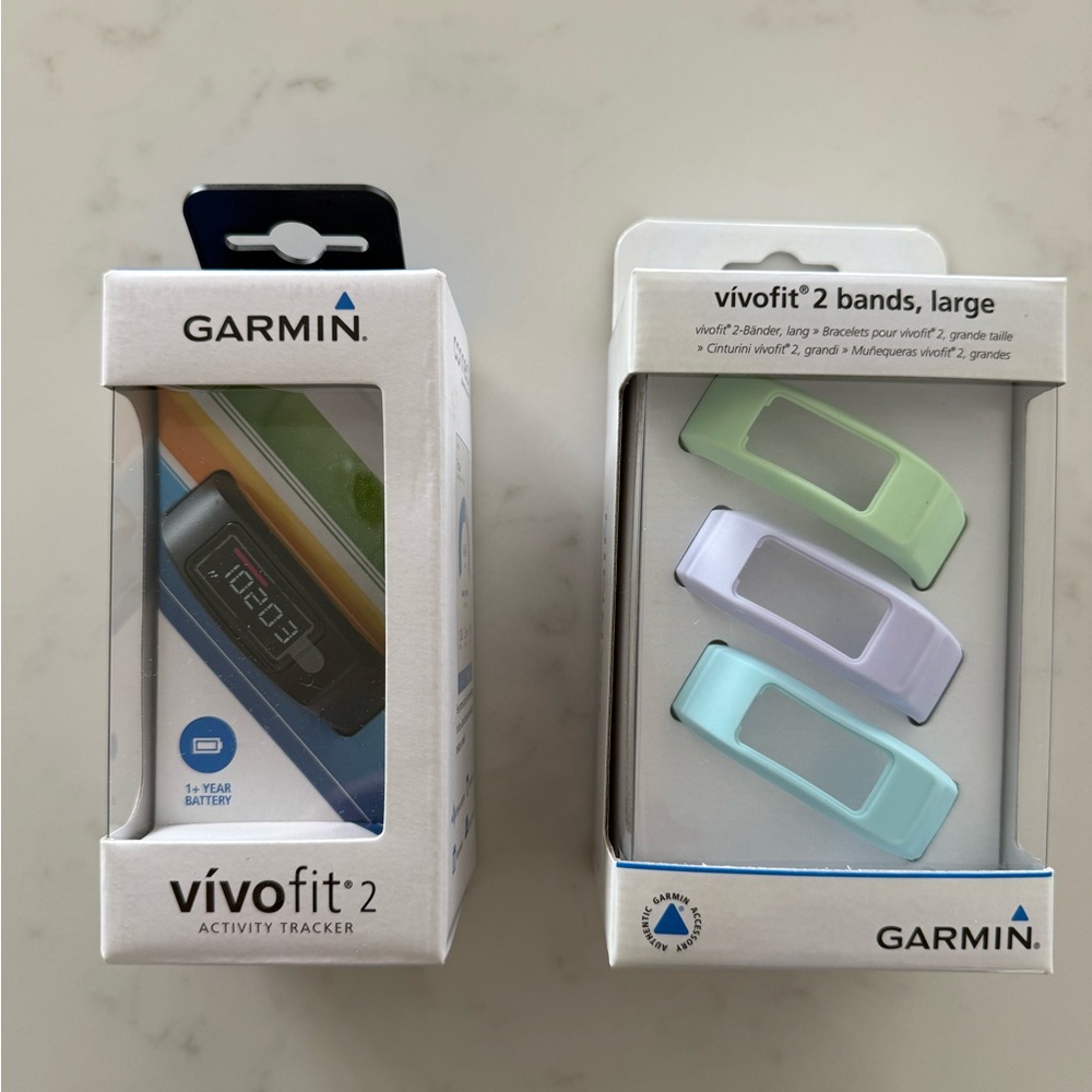 Garmin Vivofit 2 and Garmin Bands NEW